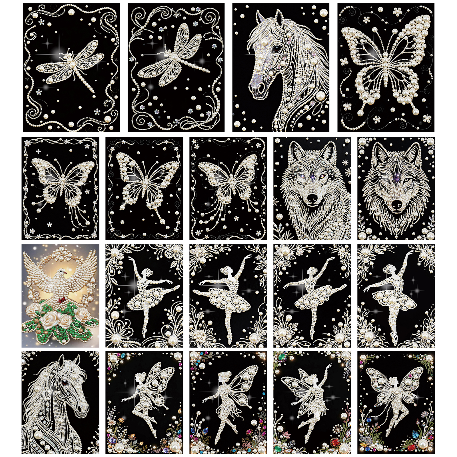 Art Craft Resin - DIY Pearl Painting Art Kits for