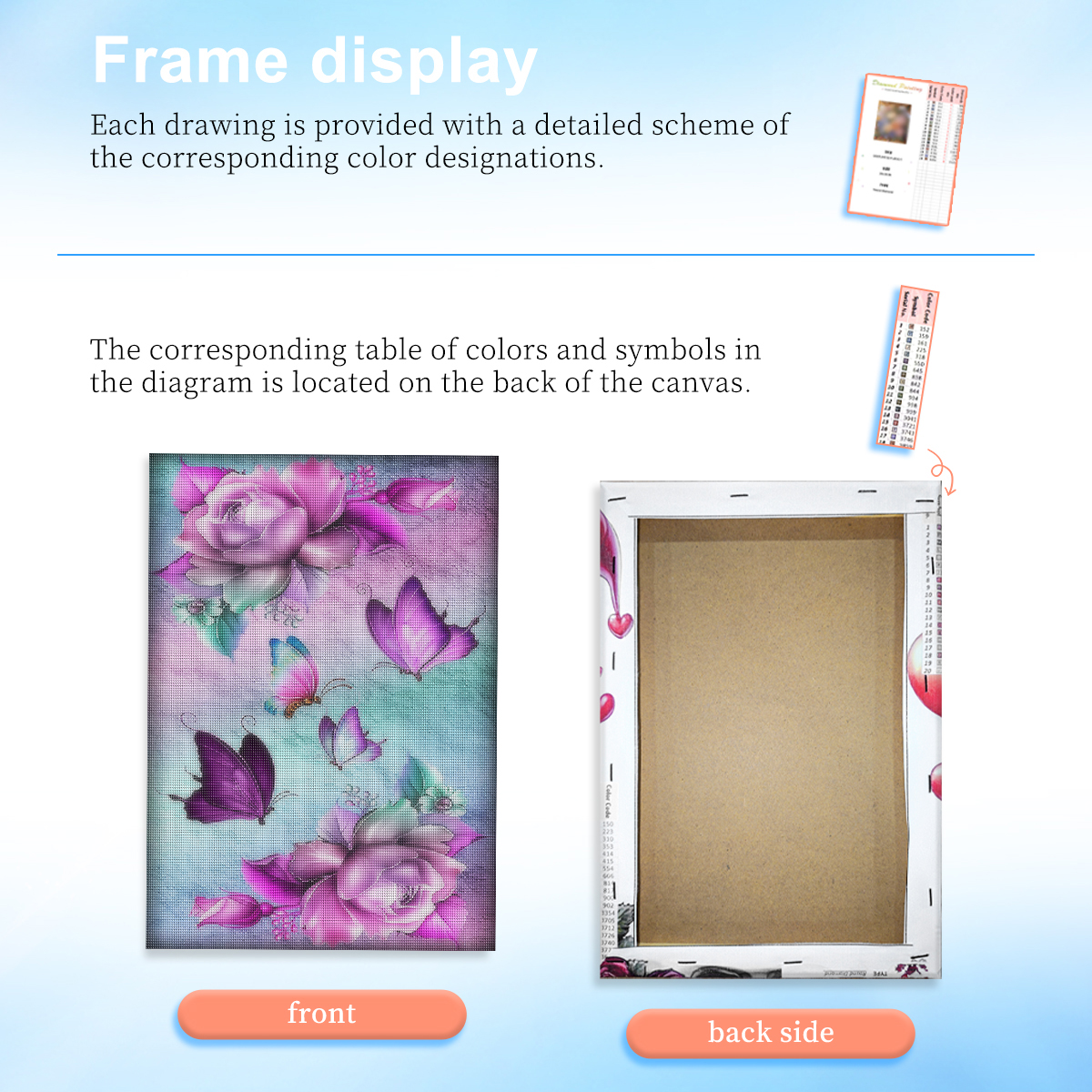 RUOPOTY Purple Flowers Diamond - Art Craft Ideas With Paper 리뷰 및 가격