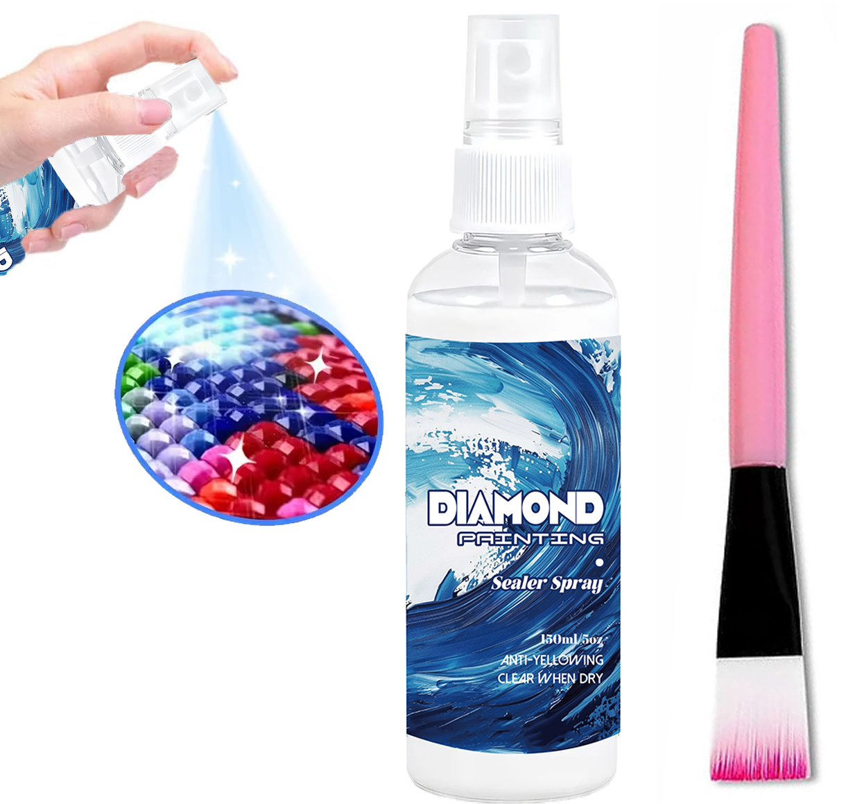 150ml Diamond Painting Sealant - Art Craft Resin 리뷰 및 가격