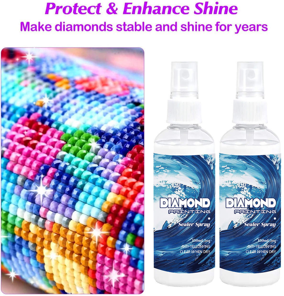 150ml Diamond Painting Sealant - Art Craft Resin 리뷰 및 가격