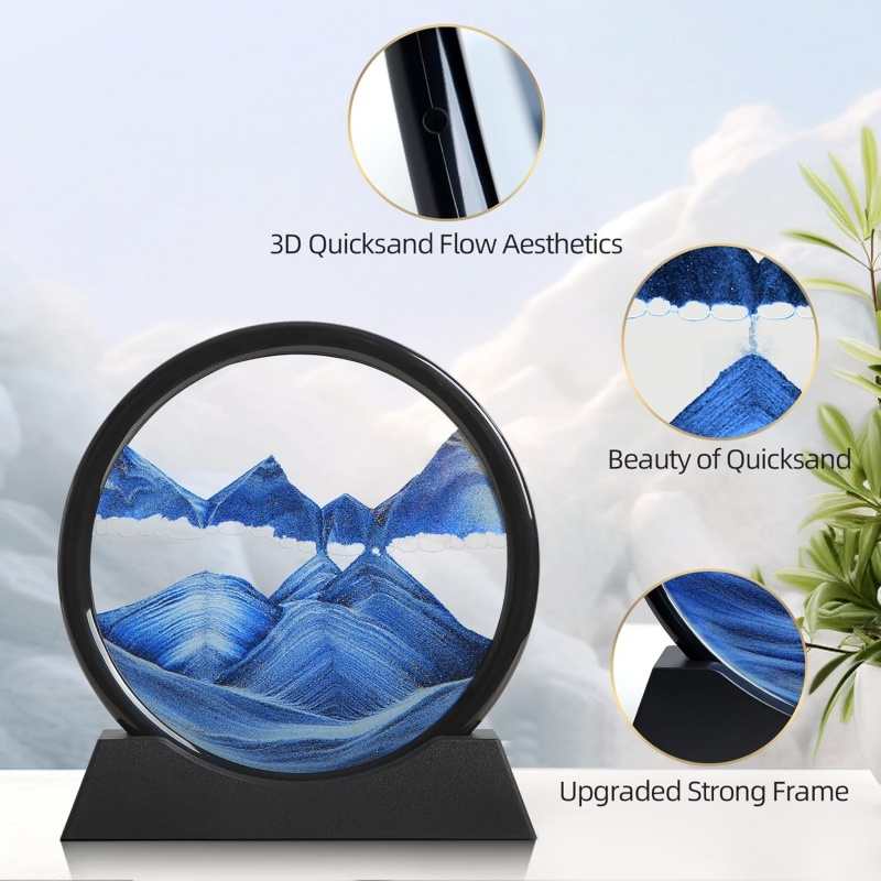 3D Hourglass Quicksand Moving  - Art Craft Movement 리뷰 및 가격