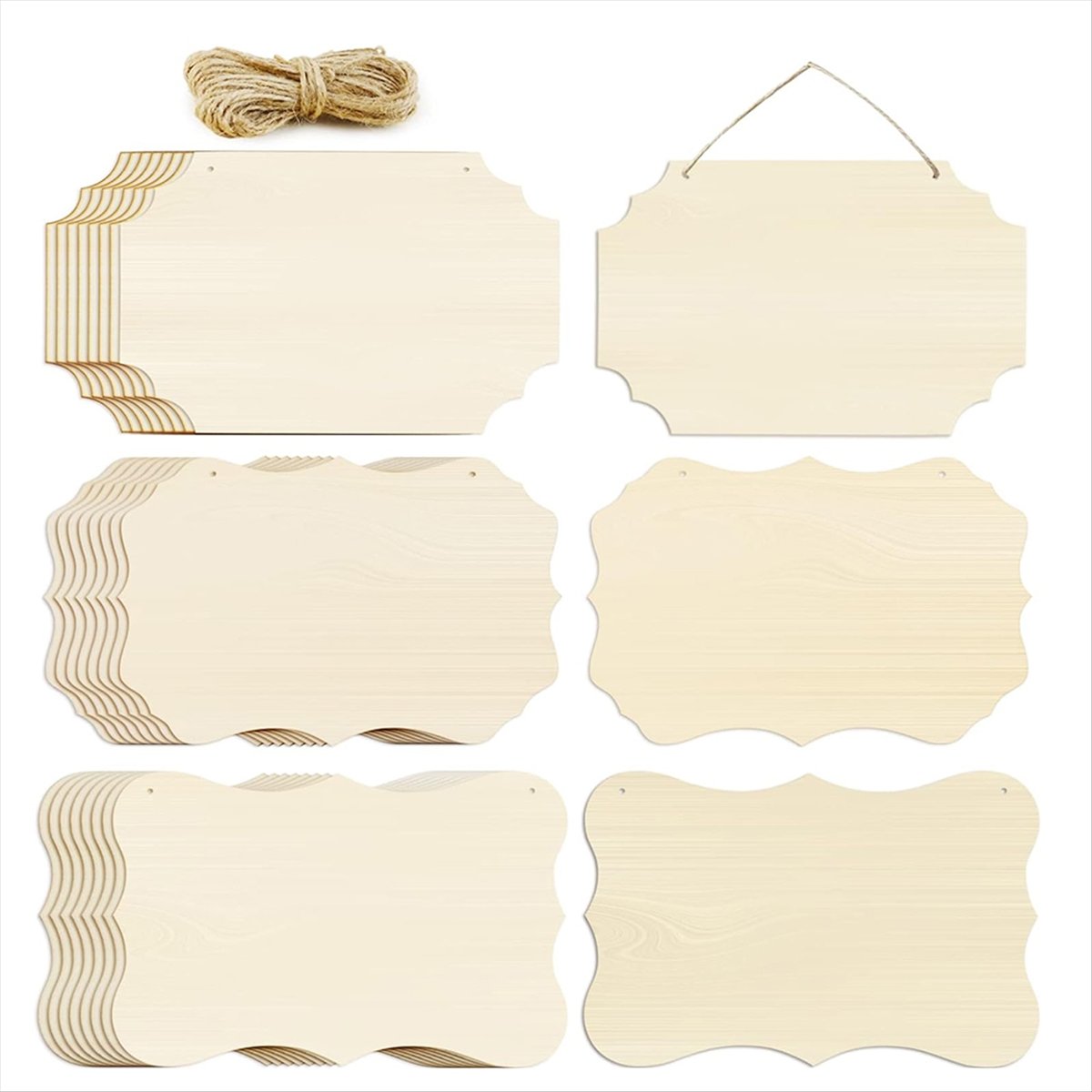 A56K 24 Pcs Unfinished Hanging - Art Craft Door 리뷰 및 가격