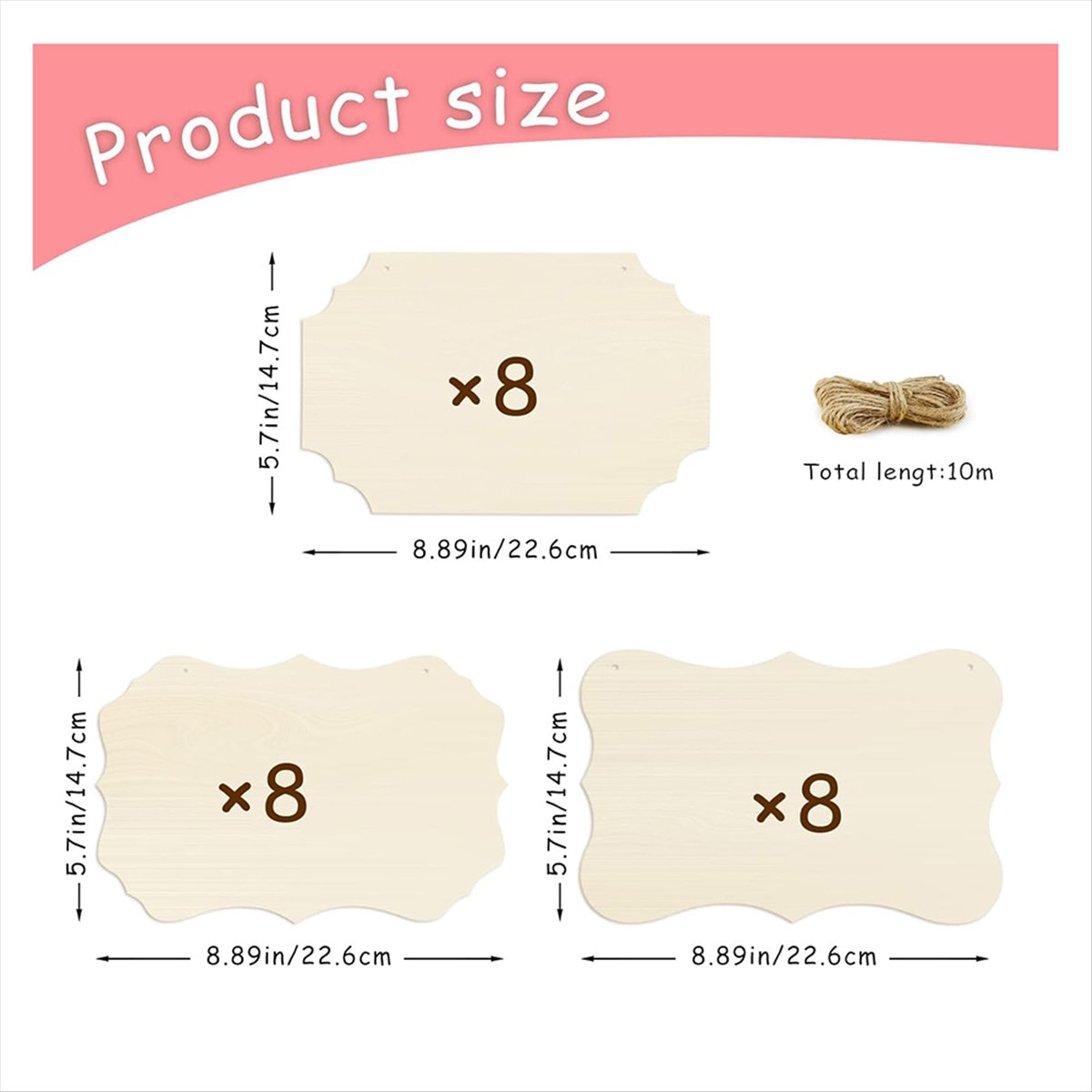 A56K 24 Pcs Unfinished Hanging - Art Craft Door 리뷰 및 가격