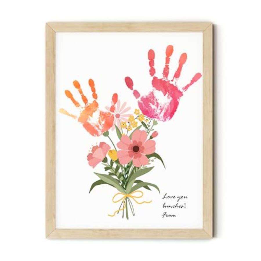 Flower Bouquet Handprint Art C - Art & Craft Paper Ideas 리뷰 및 가격