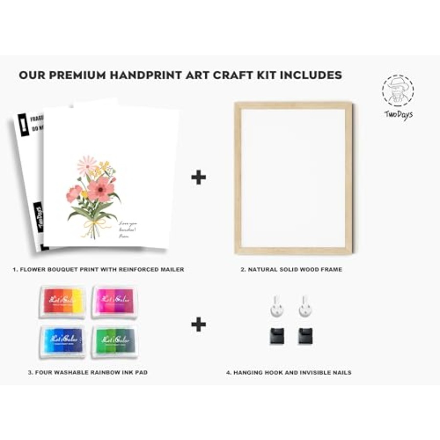 Flower Bouquet Handprint Art C - Art & Craft Paper Ideas 리뷰 및 가격