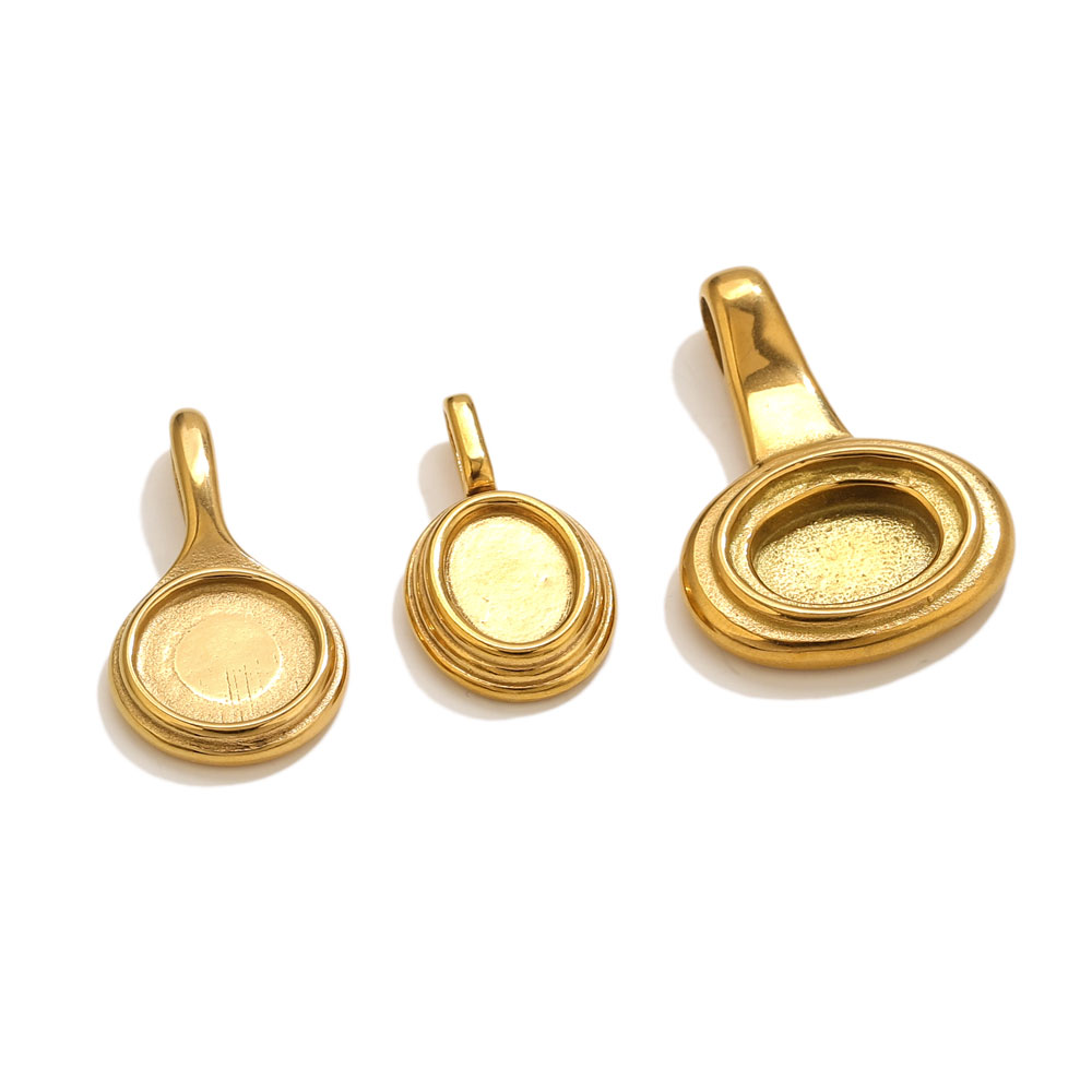 5pcs Stainless Steel Round Ova - Art Craft Resin 리뷰 및 가격