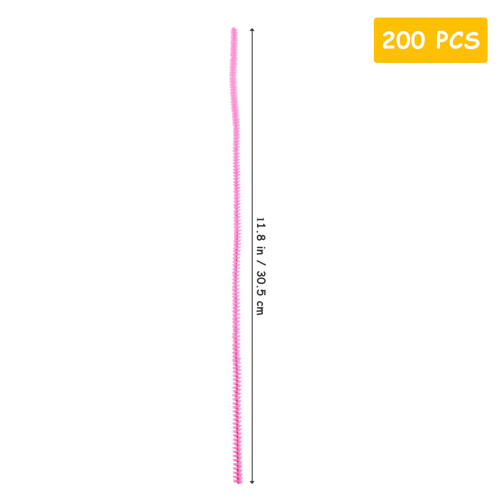 200Pcs Chenille Stems Pipe Cle - Art Craft Project 리뷰 및 가격