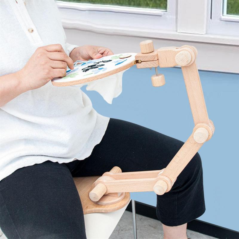 360 Degree Rotation Adjustable - Embroidery Hoop Kit 리뷰 및 가격