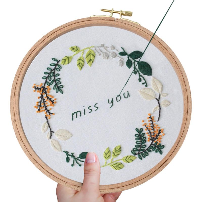 360 Degree Rotation Adjustable - Embroidery Hoop Kit 리뷰 및 가격
