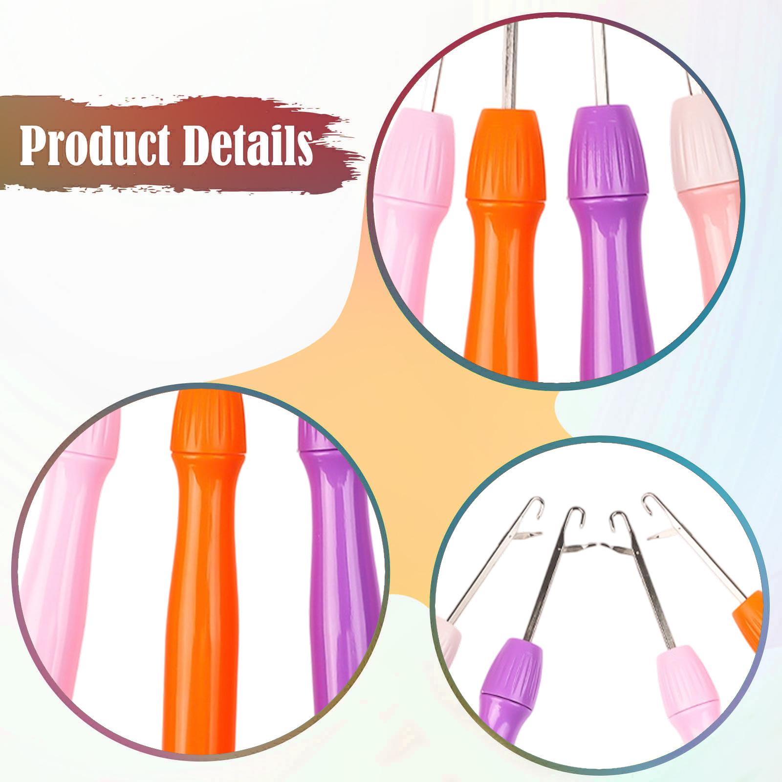 4Pcs Latch Hooks Crochet Art C - Art Craft Project 리뷰 및 가격