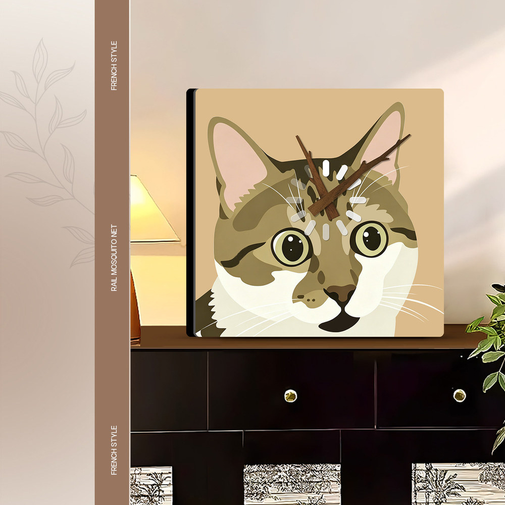 25X25CM Creative Daze Cat Desk - Art Craft Movement 리뷰 및 가격