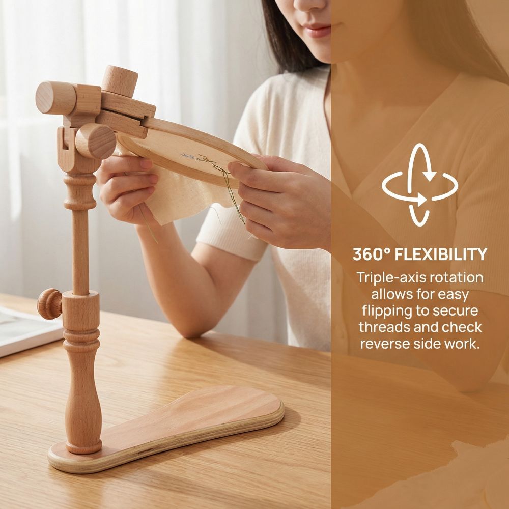 Portable Embroidery Hoops Stan - Embroidery Hoop Kit 리뷰 및 가격