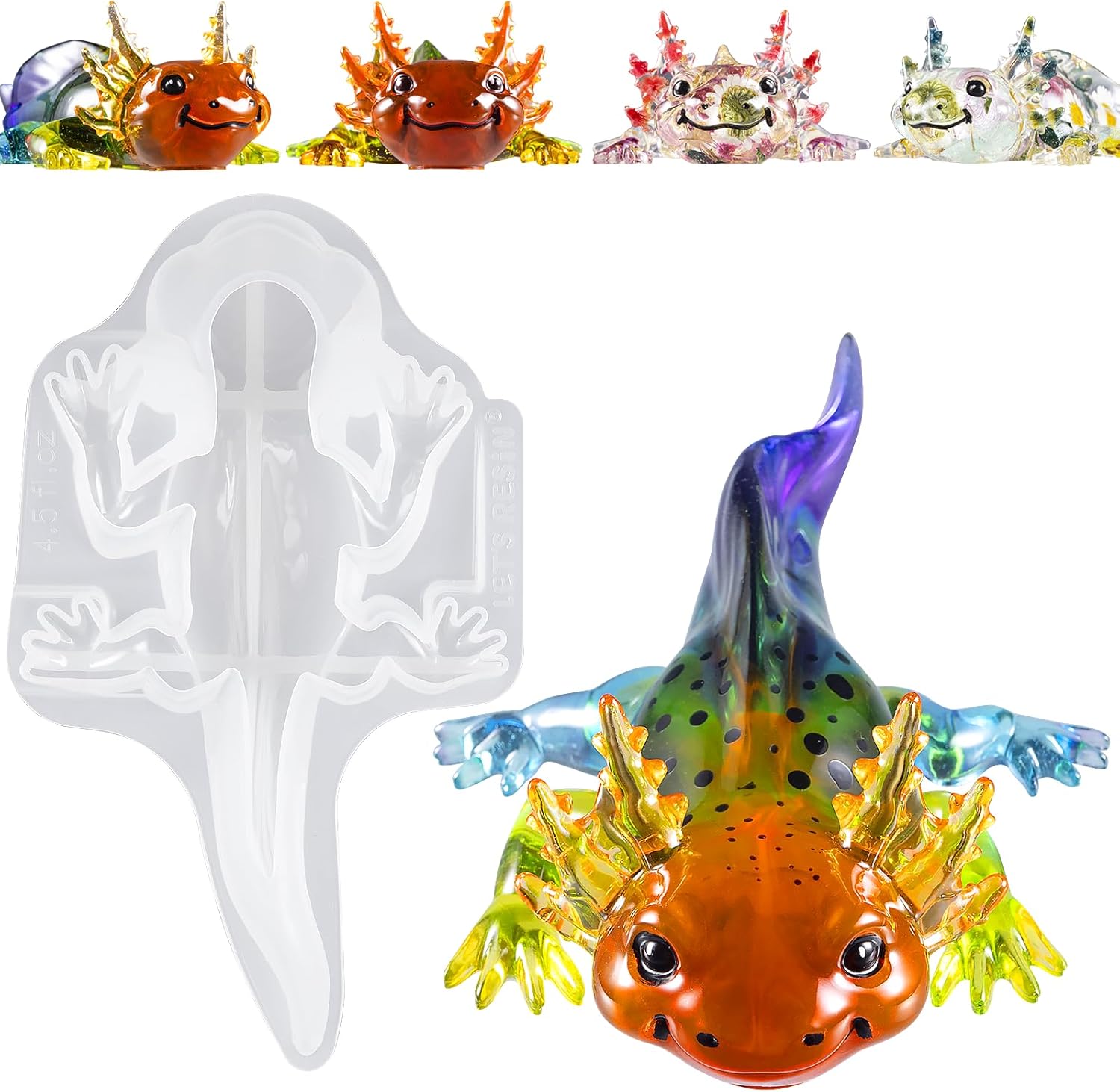 Large Axolotl Resin Molds Sili - Art Craft Resin 리뷰 및 가격