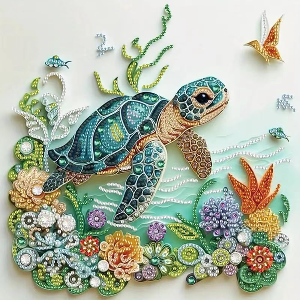 Sea Turtle Animal Diamond Pain - Art Craft Resin 리뷰 및 가격