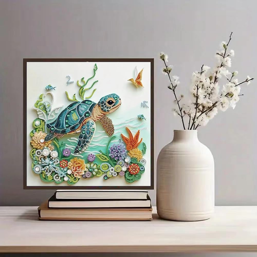 Sea Turtle Animal Diamond Pain - Art Craft Resin 리뷰 및 가격