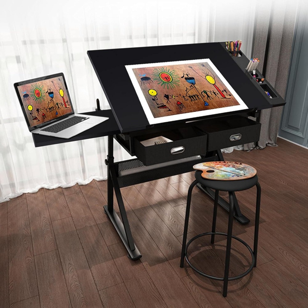 Art Craft Table with Adjustabl - Art & Craft Paper Ideas 리뷰 및 가격