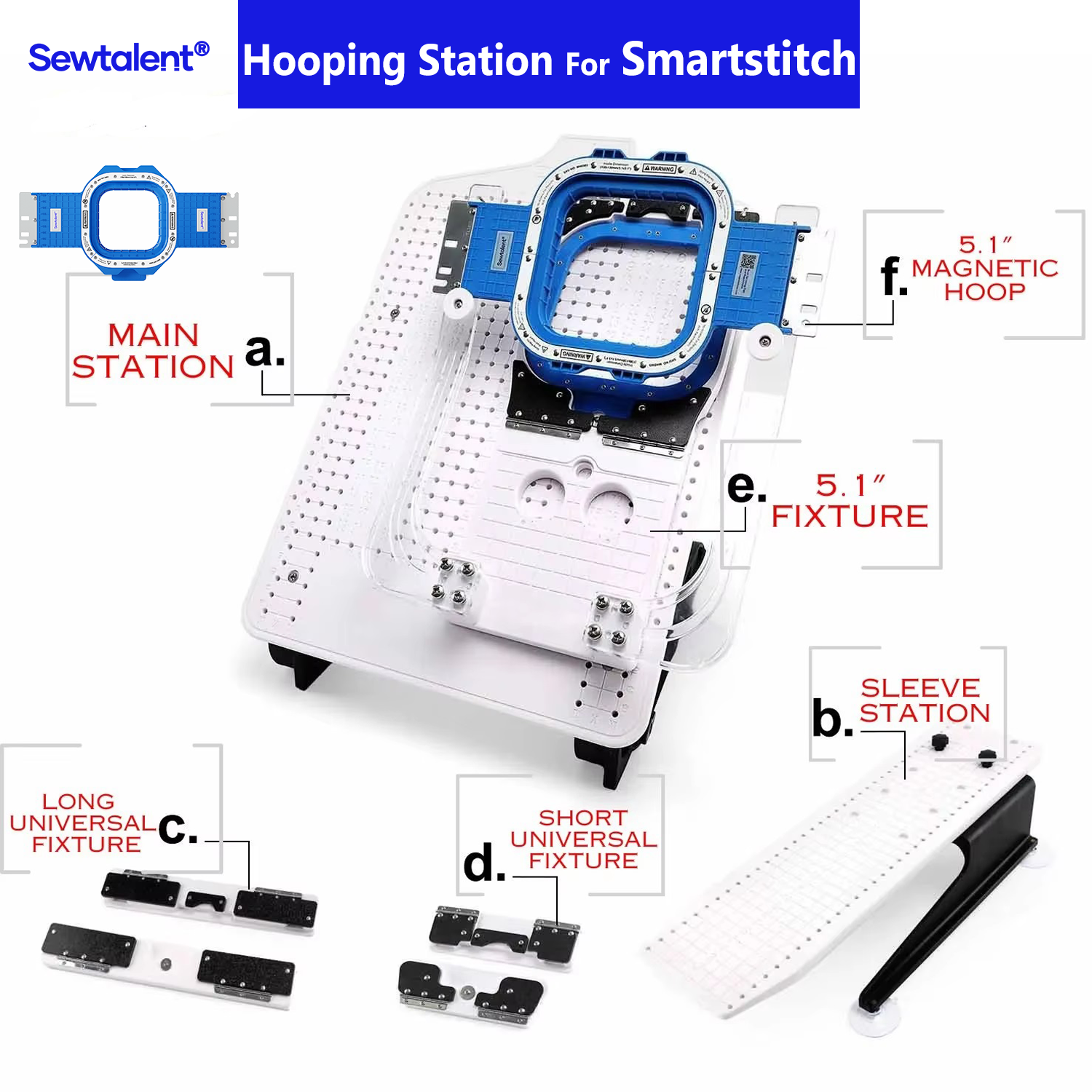 Smartstitch S1001 S1201 S1501  - Embroidery Hoop Kit 리뷰 및 가격