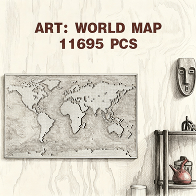 11695 PCS Understanding World  - Art Craft Movement 리뷰 및 가격