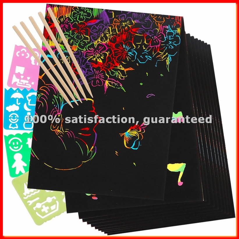 Scratch Paper Art Set, Black C - Art Craft Diy 리뷰 및 가격