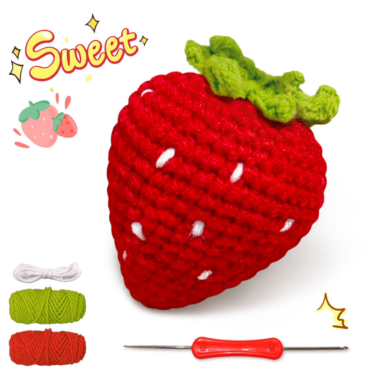 YAMAXIN 1PC Fruit Theme Croche - Art Craft Project 리뷰 및 가격