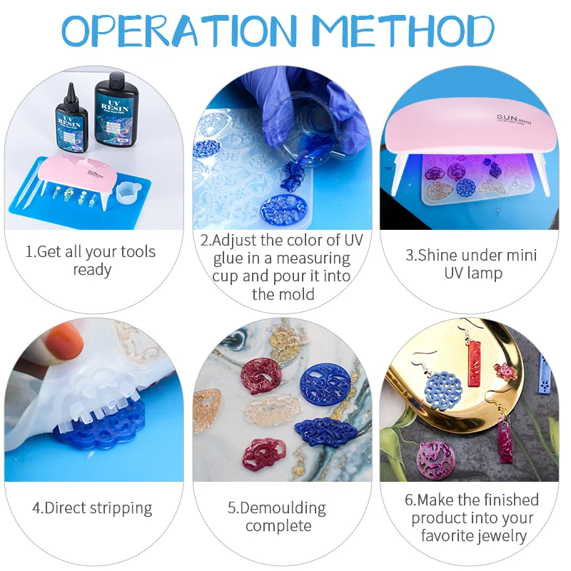 Hard UV Resin Glue Kit Fast Cu - The Art And Craft Of Jewelry 리뷰 및 가격