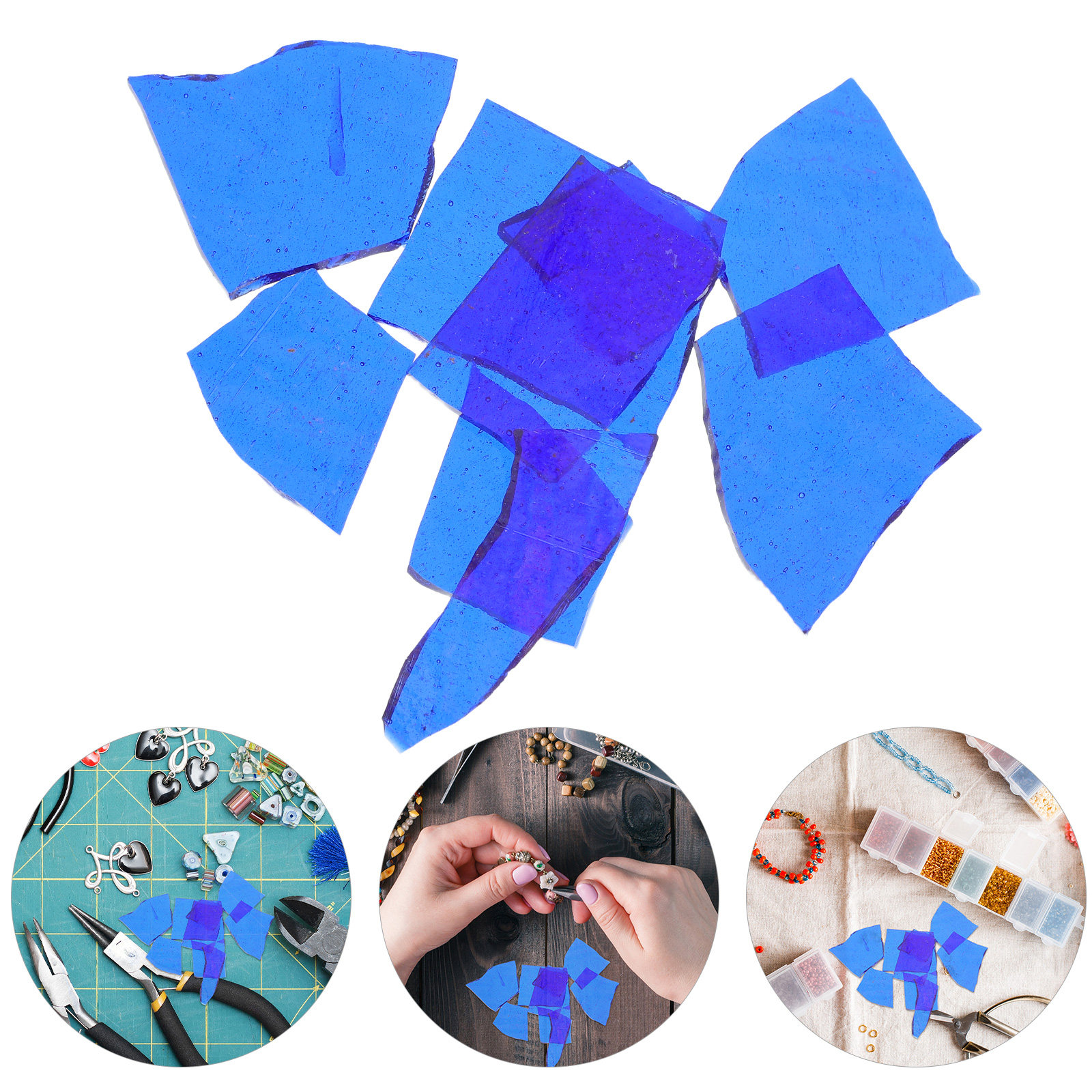 Colored Glass Slices Confetti  - Art Craft Project 리뷰 및 가격