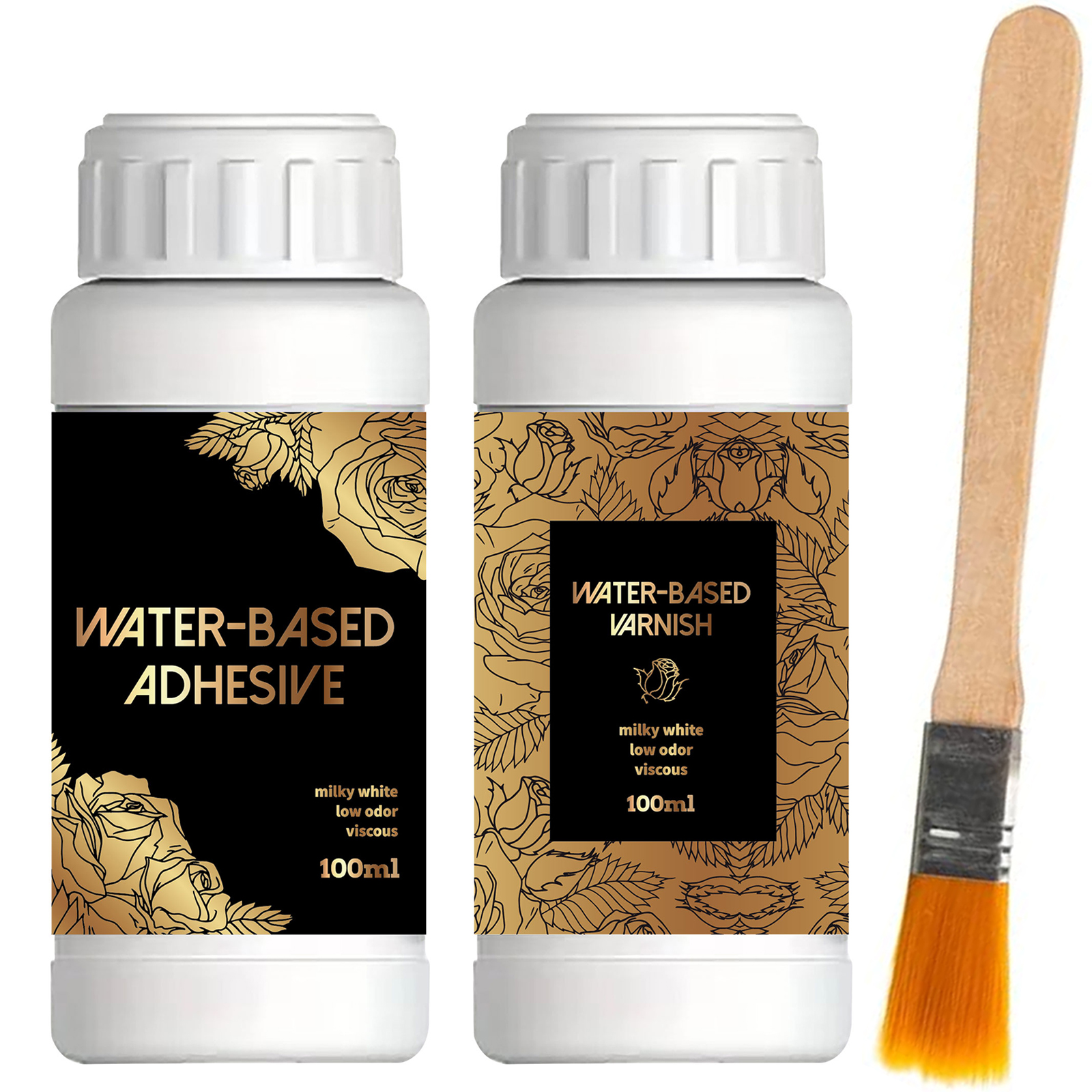 100ML/200ML Golden Foil Adhesi - Art Craft Project 리뷰 및 가격