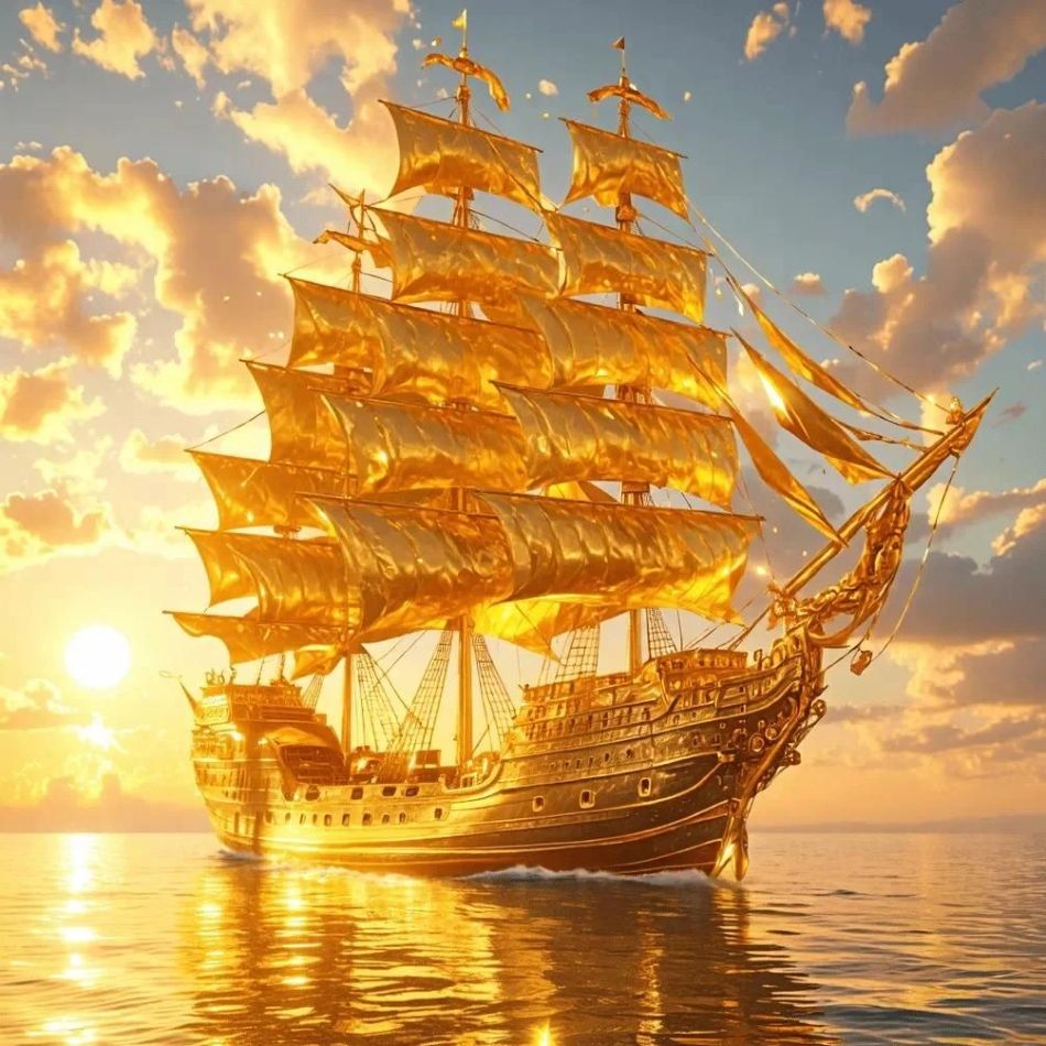 RUOPOTY Golden Sailboat Diamon - Art Craft Ideas With Paper 리뷰 및 가격