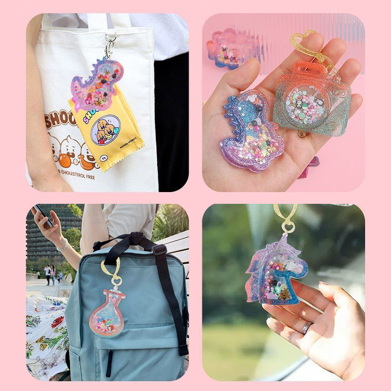 Kids DIY Crystal Glue Key chai - Art Craft Glue 리뷰 및 가격