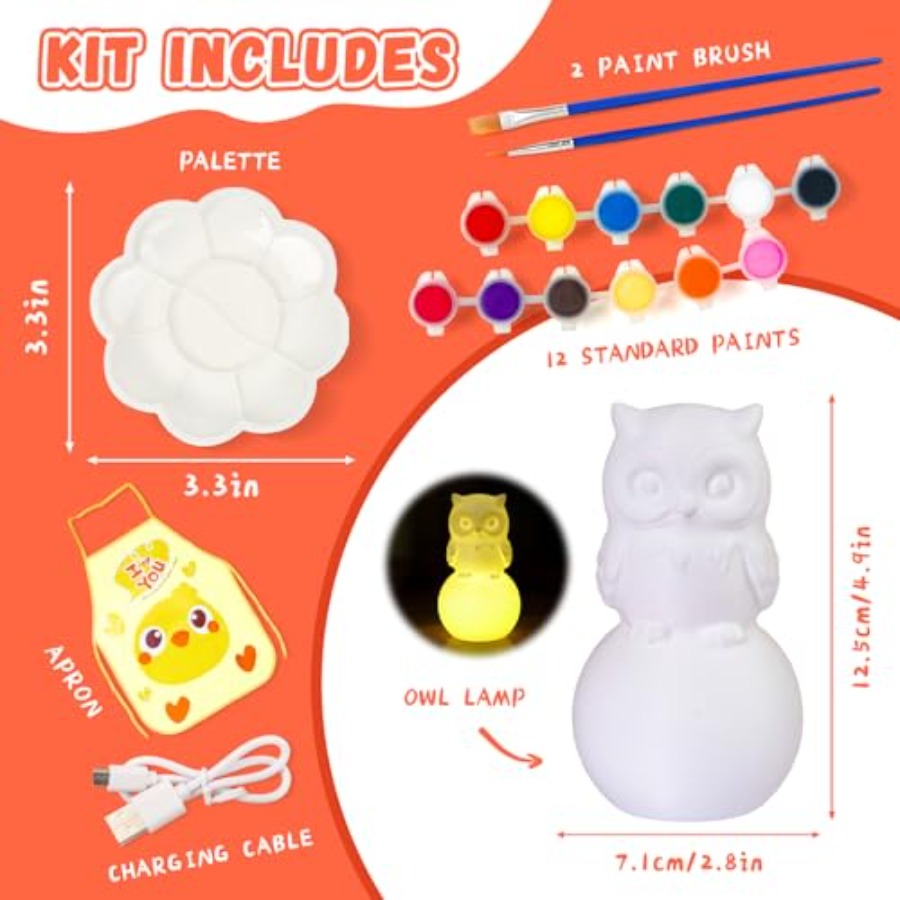 Paint Your Own Lamp Kit, Arts  - Art Craft Diy 리뷰 및 가격