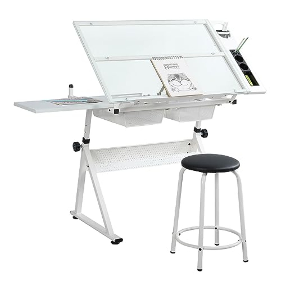 Drafting Table with Stool Mode - Art & Craft Paper Ideas 리뷰 및 가격