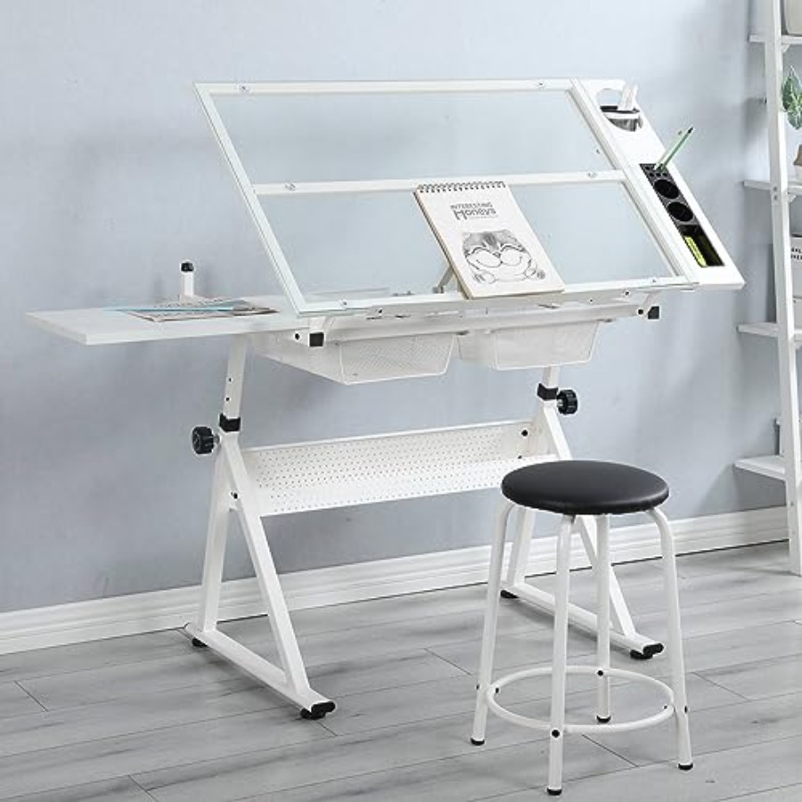 Drafting Table with Stool Mode - Art & Craft Paper Ideas 리뷰 및 가격