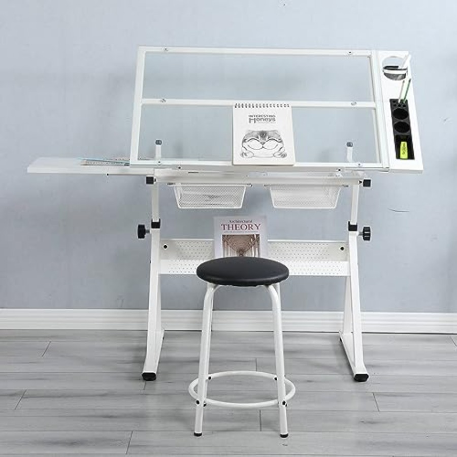 Drafting Table with Stool Mode - Art & Craft Paper Ideas 리뷰 및 가격