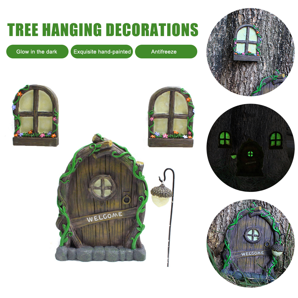 3pcs Tree Sculpture Garden Gno - Art Craft Door 리뷰 및 가격
