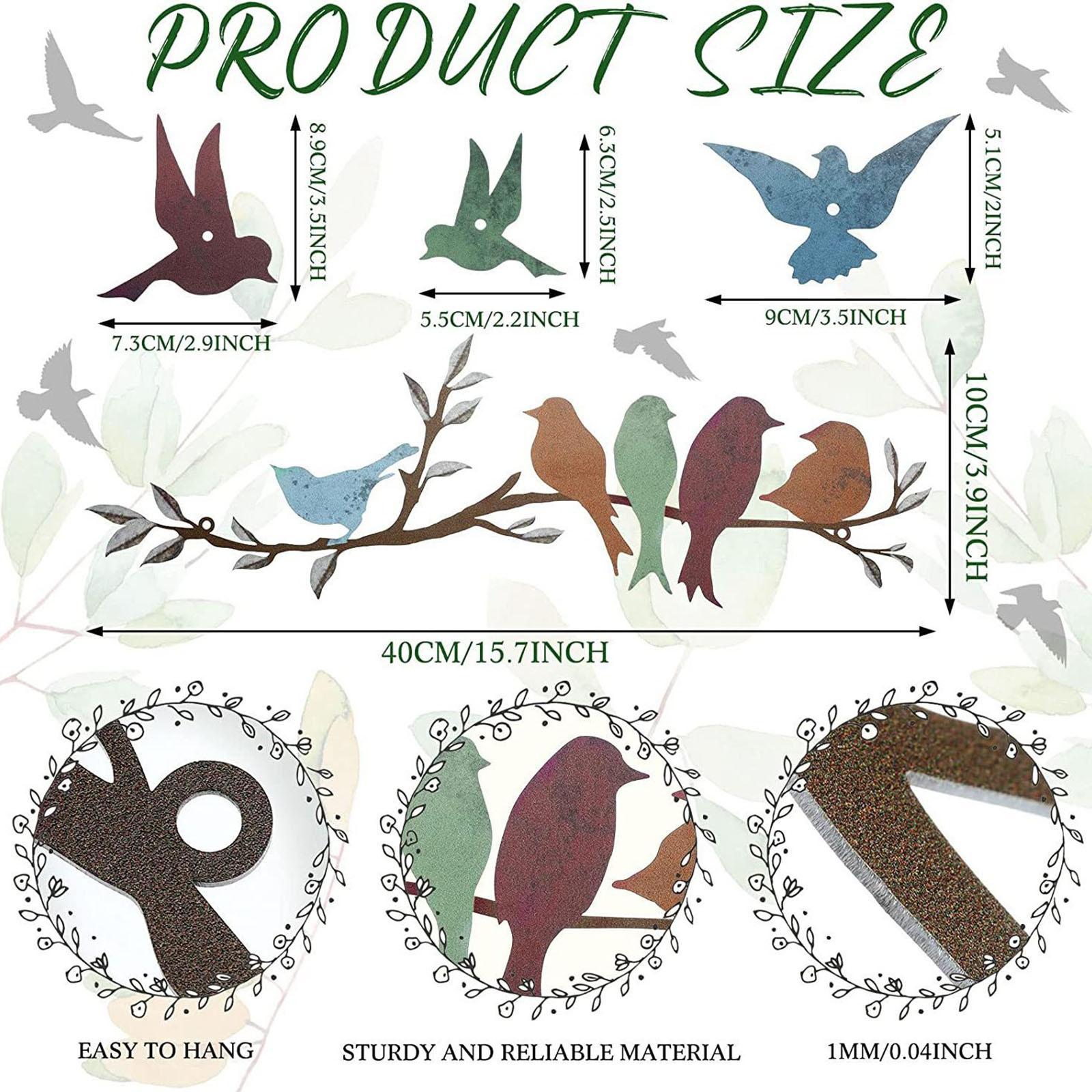 Birds Metal Wall Decor Wall Sc - Art Craft Door 리뷰 및 가격