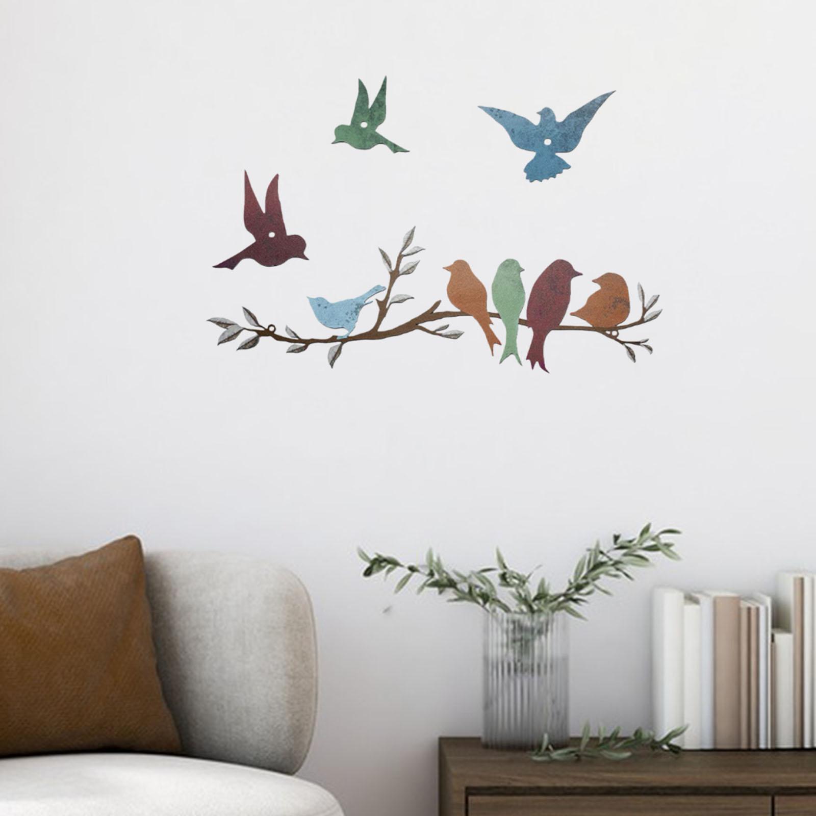 Birds Metal Wall Decor Wall Sc - Art Craft Door 리뷰 및 가격
