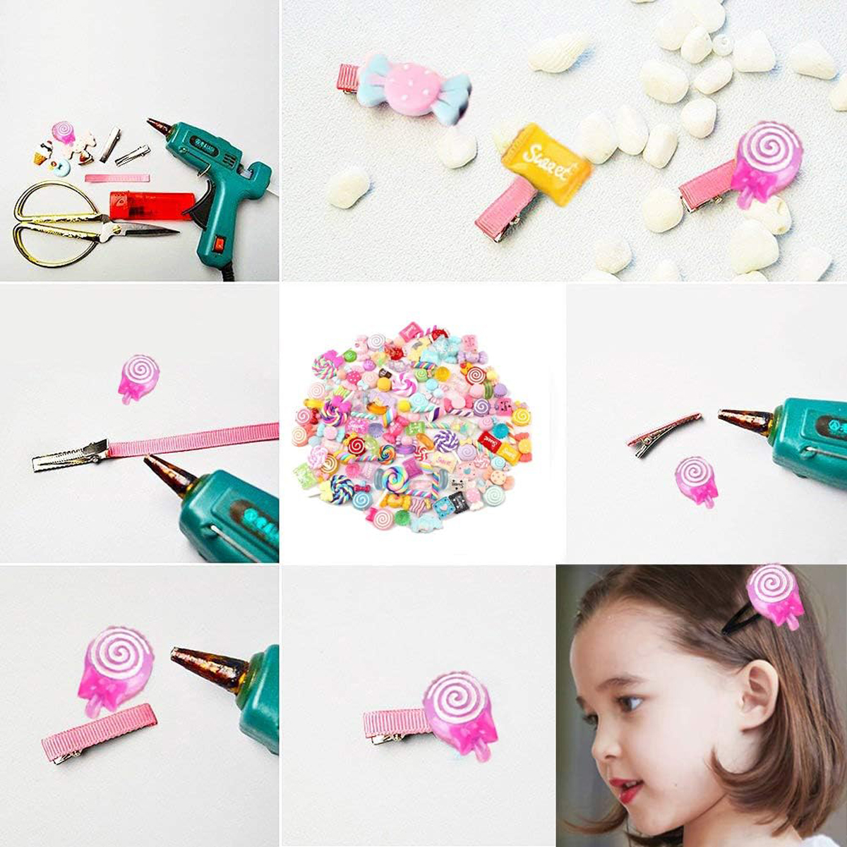 30pcs Random Candy Slime Charm - Art Craft Resin 리뷰 및 가격