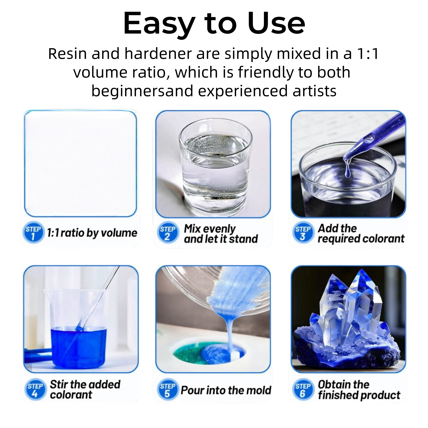 1:1 Crystal Clear Epoxy Resin  - The Art And Craft Of Jewelry 리뷰 및 가격