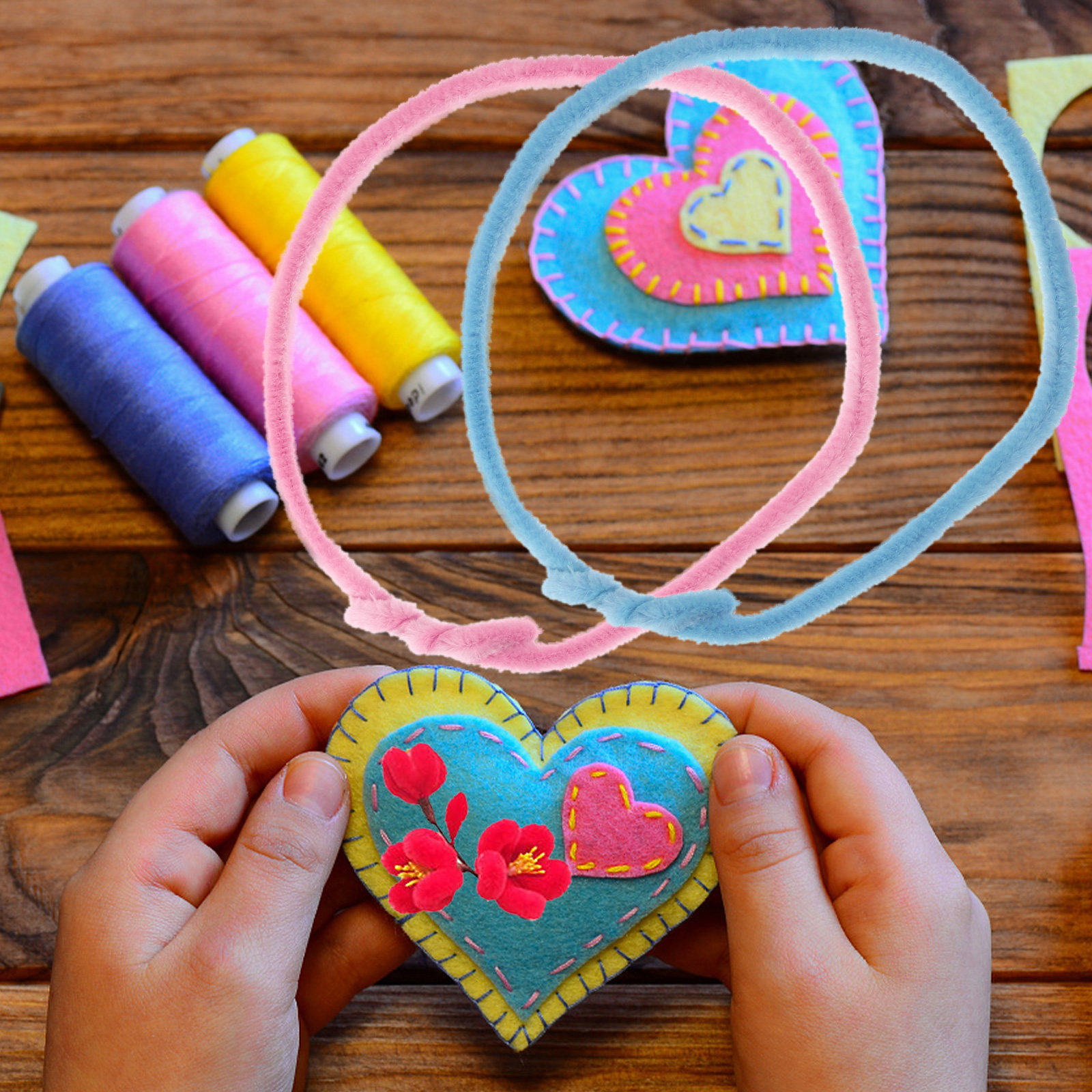 10Pcs Chenille Stems Pipe Clea - Art Craft Project 리뷰 및 가격