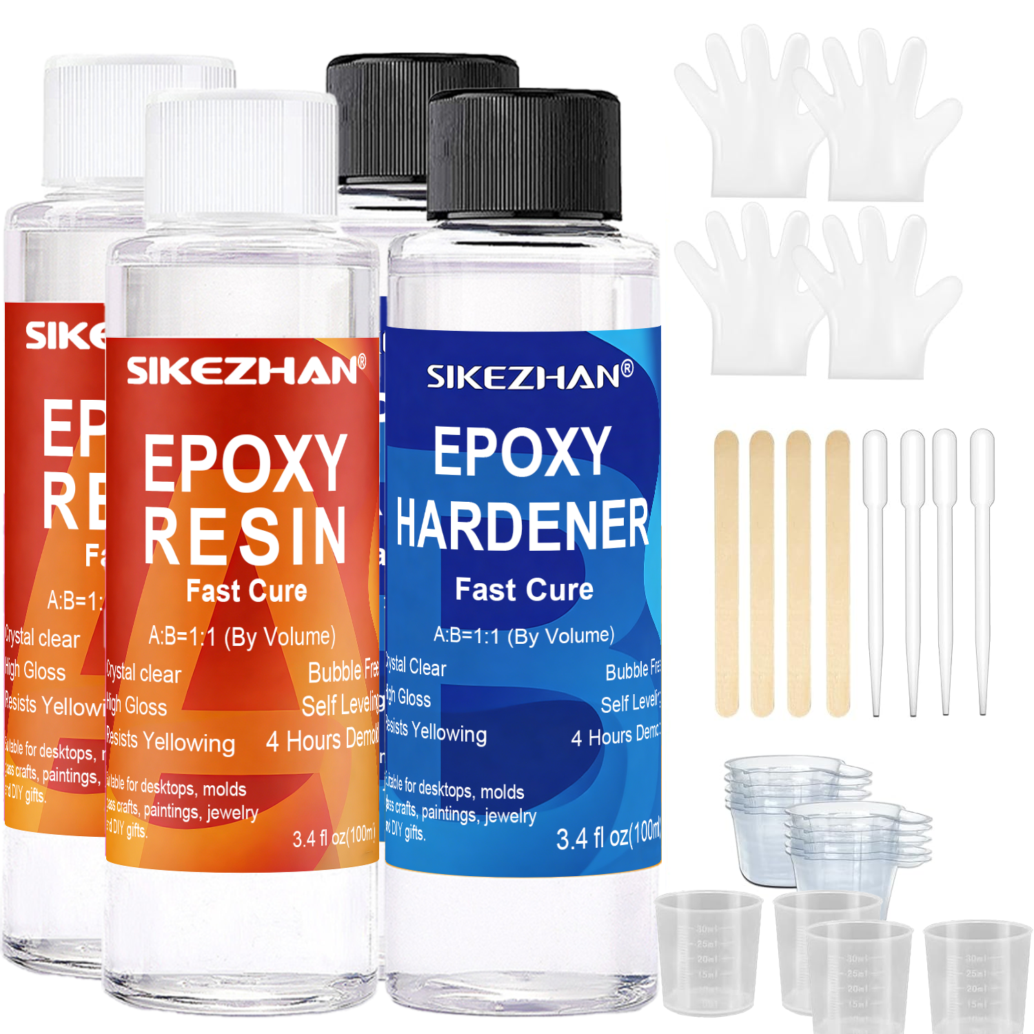 Clear Epoxy Resin AB Glue Hard - Art Craft Glue 리뷰 및 가격