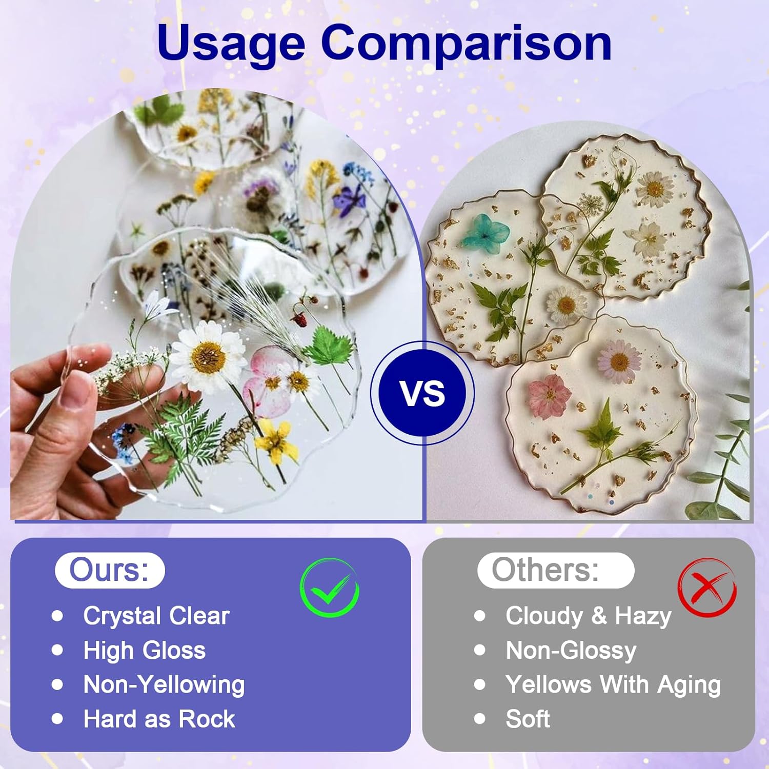 Clear Epoxy Resin AB Glue Hard - Art Craft Glue 리뷰 및 가격
