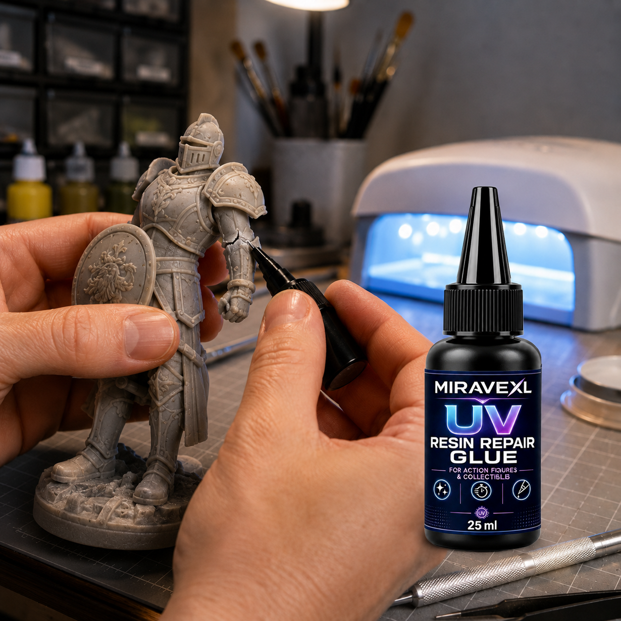 25g MIRAVEXL  UV Epoxy Resin G - Art Craft Glue 리뷰 및 가격