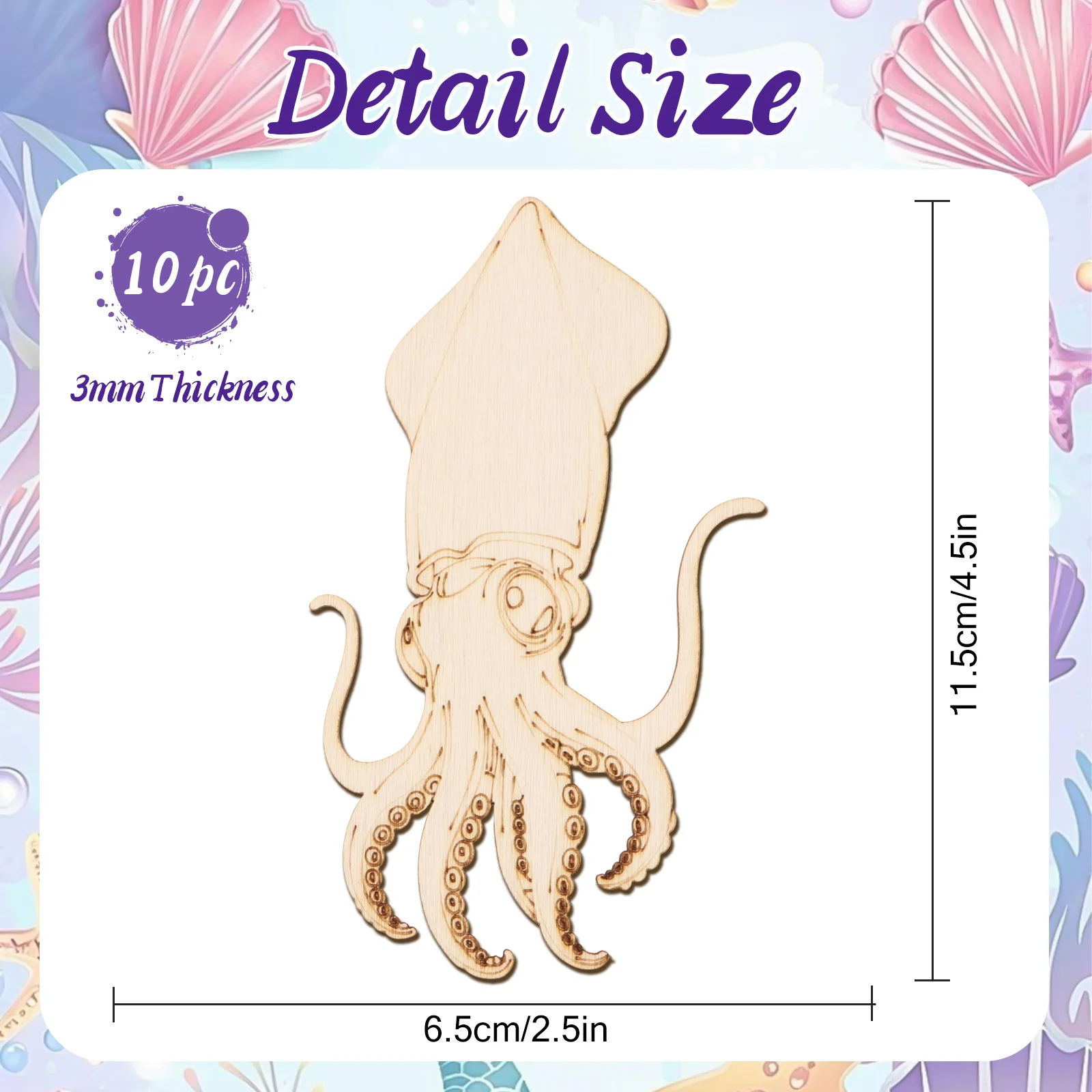 10pcs/set Unfinished Wood Craf - Art & Craft Paper Ideas 리뷰 및 가격