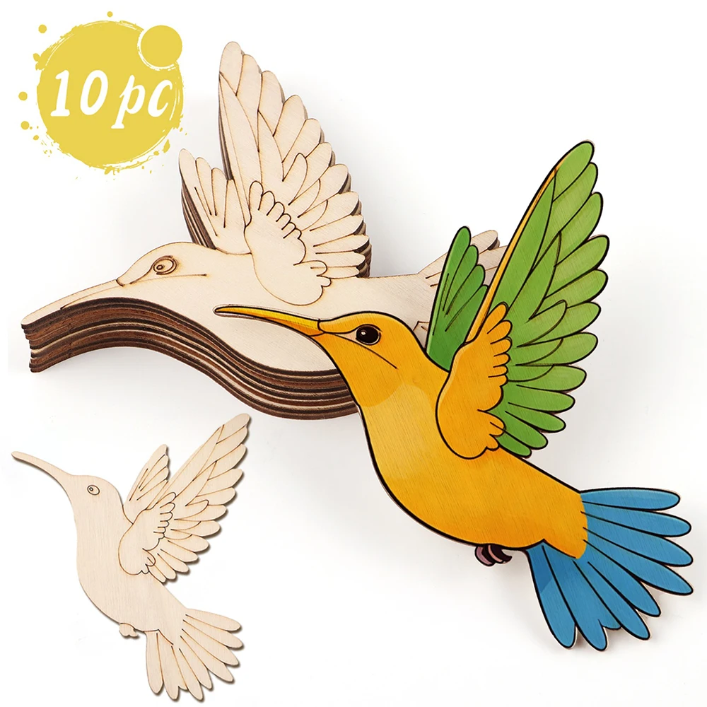 10pcs Unfinished Wood Animal B - Art & Craft Paper Ideas 리뷰 및 가격