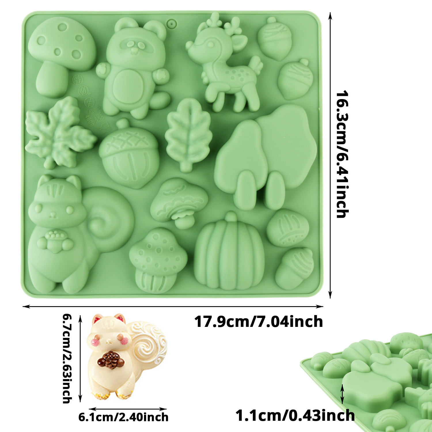 1 Silicone Cake Mold in the Sh - Art Craft Resin 리뷰 및 가격