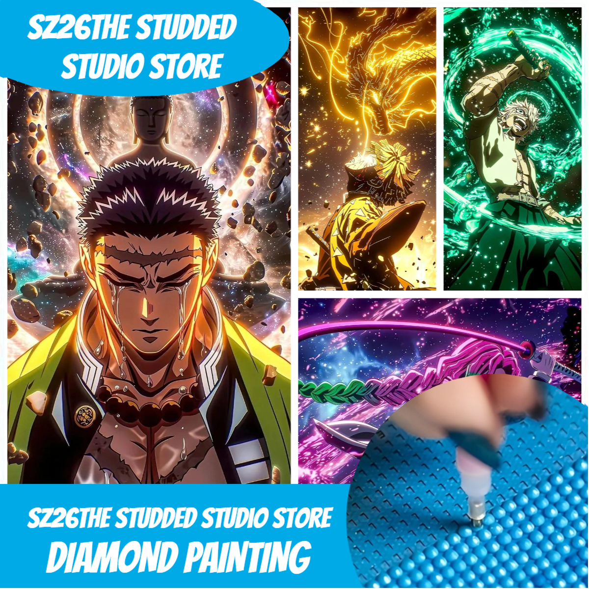 Sz26The Studded Anime Demon Sl - Art Craft Resin 리뷰 및 가격