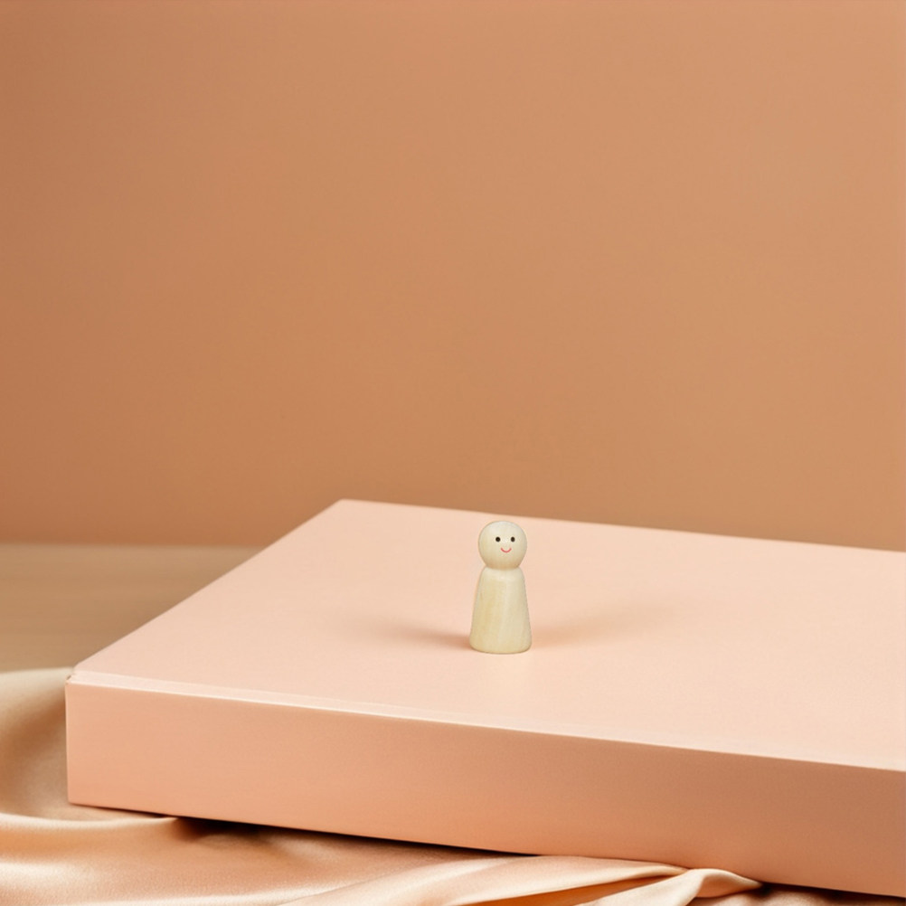 10pcs Wooden Peg Diy Craft Kit - Art Craft Project 리뷰 및 가격