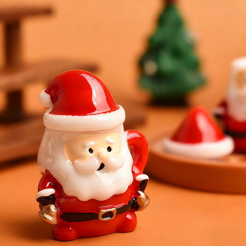 Mini Santa Teacup Ornament - R - Art Craft Resin 리뷰 및 가격