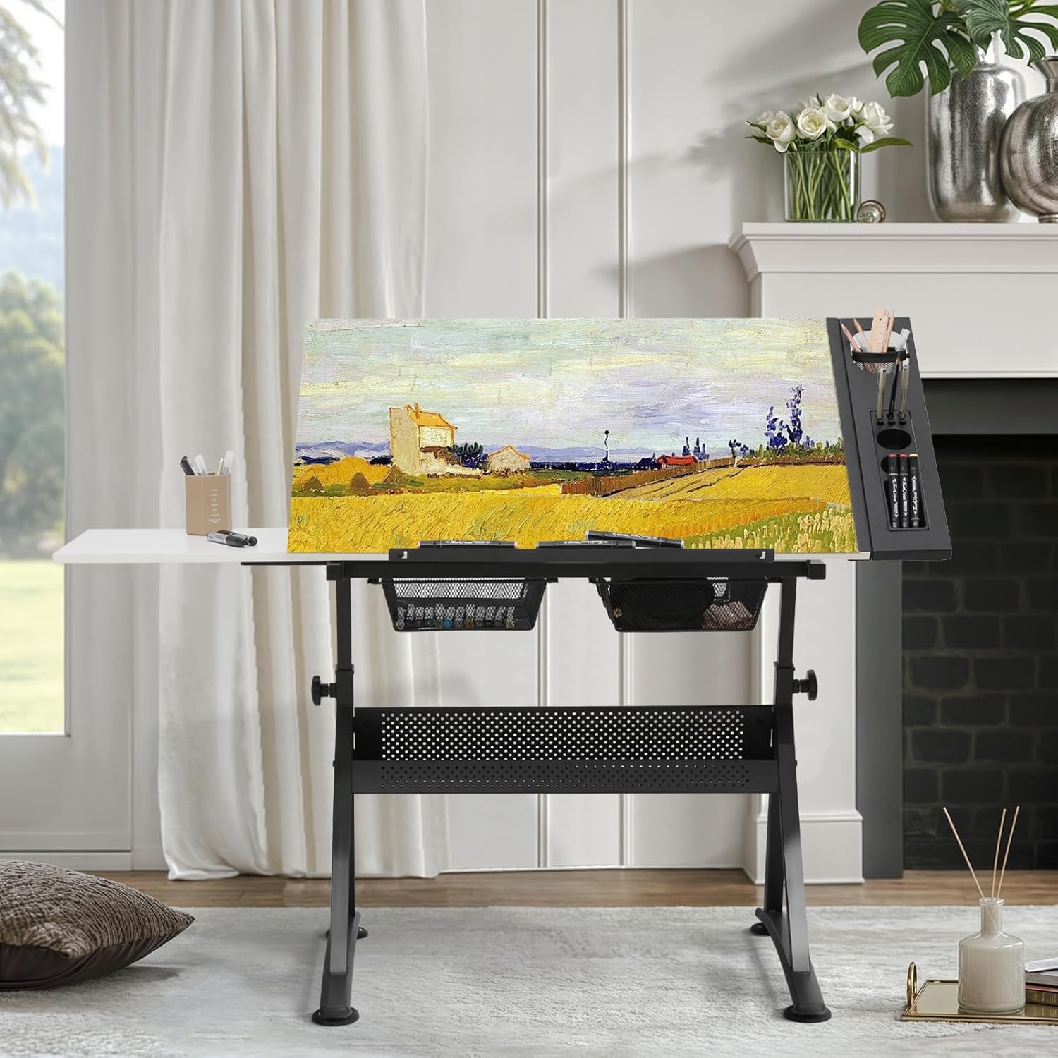 Art Deco Drafting Table, Heigh - Art & Craft Paper Ideas 리뷰 및 가격