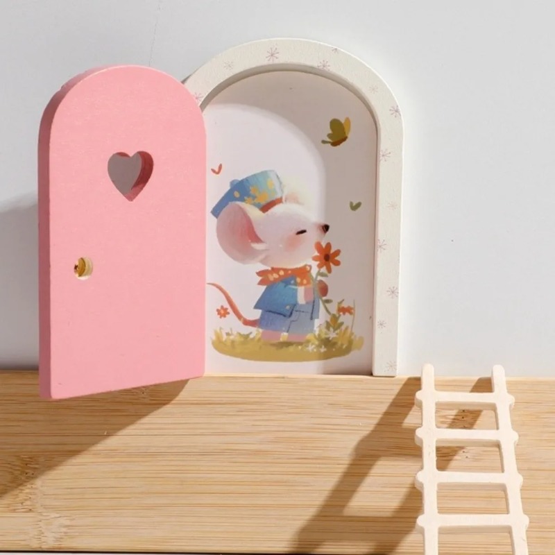 Fairy Elf Door Glow Mini Woode - Art Craft Door 리뷰 및 가격
